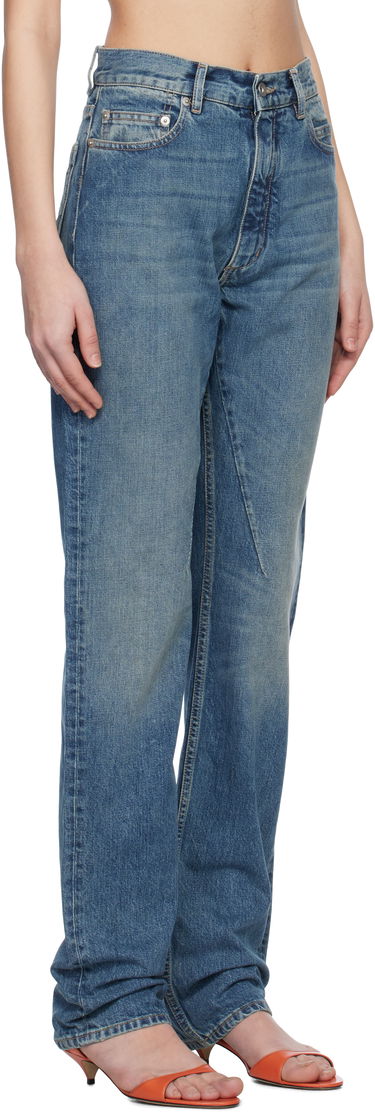 Džínsy Rick Owens Rick Owens DRKSHDW Hollywood Granbury Jeans Modrá | DS01E3315 DWB, 1