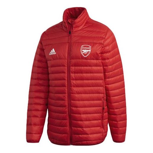 Prešívaná bunda adidas Originals Arsenal Lightweight Down Jacket Červená | FQ4110, 0