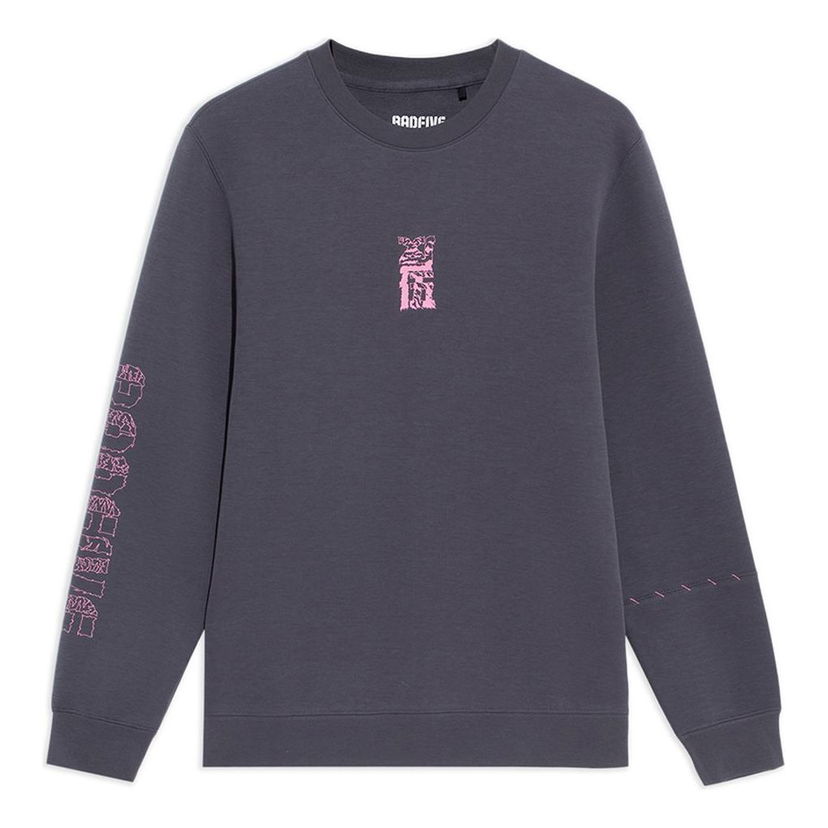 Mikina Li-Ning Graphic Sweatshirt Šedá | AWDS135-2