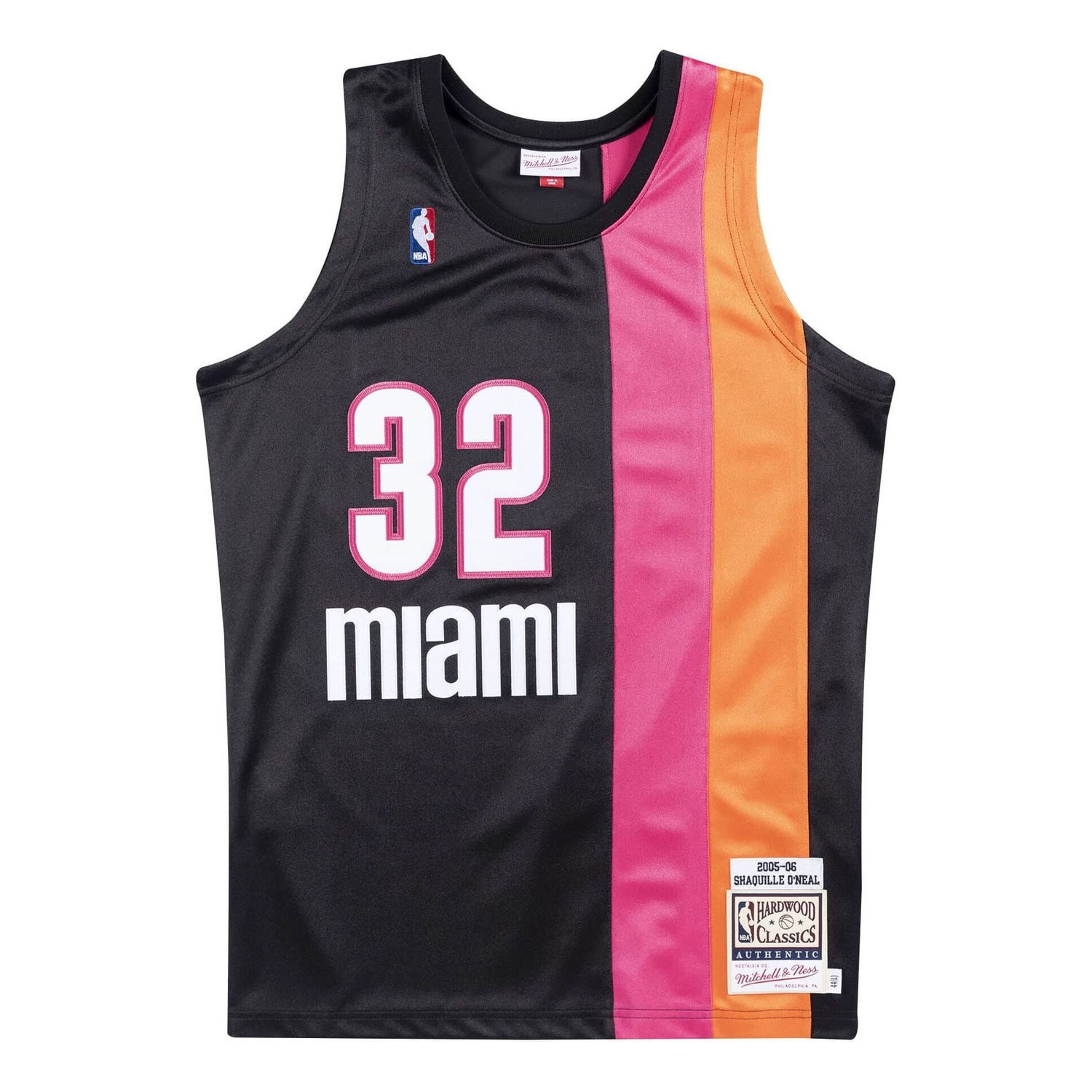 Dres Mitchell & Ness NBA Miami Heat 2005-06 'Shaquille O'Neal 32' Jersey Čierna | AJY4EL18033-MHEBLCK05SON, 0