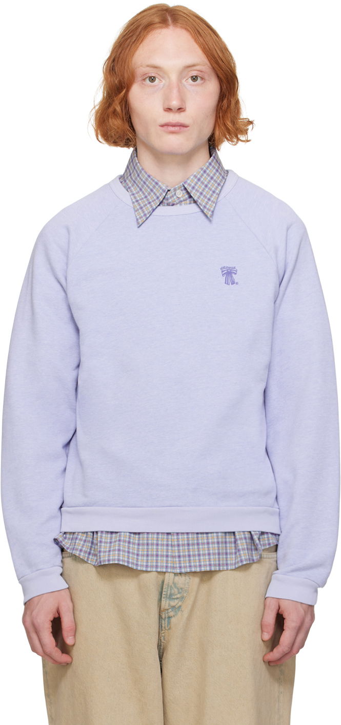Mikina Acne Studios Sweatshirt Sport Modrá | CI0168-, 0