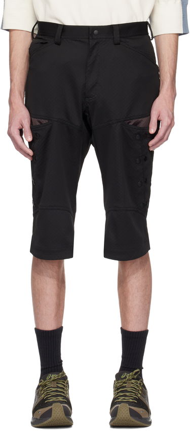 Šortky KIKO KOSTADINOV Kiko Kostadinov Inex Snap Shorts Čierna | KKSS25T08-31, 0