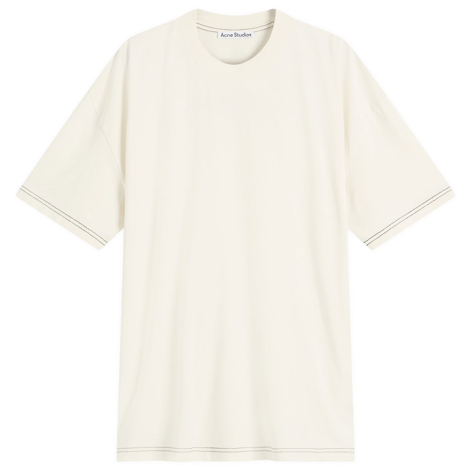 Tričko Acne Studios Acne Studios Eresa U Autograph Logo T-Shirt, Size X-Small Biela | CL0388-AEG, 0