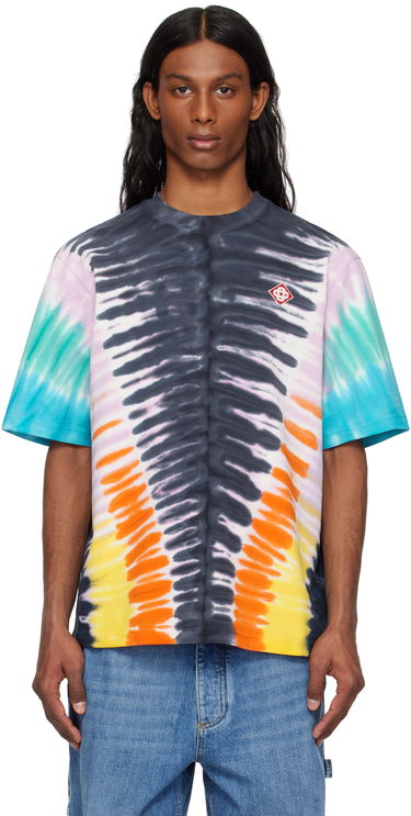 Tričko Casablanca Casablanca Gradient Tie Dye T-Shirt Rôznofarebný | MS25-JTS-027-03, 0