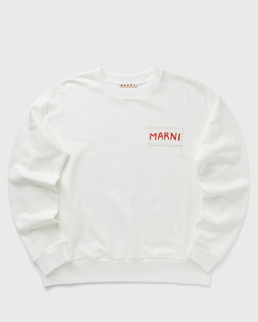 Mikina Marni Marni Women's Crewneck Sweatshirt Biela | FUMU0074X1-00W02, 2
