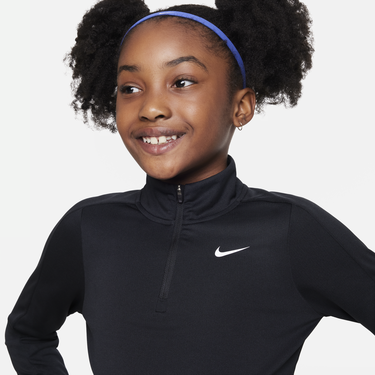 Mikina Nike Dri-FIT Long Sleeve Quarter-Zip Top Čierna | FD2853-010, 2