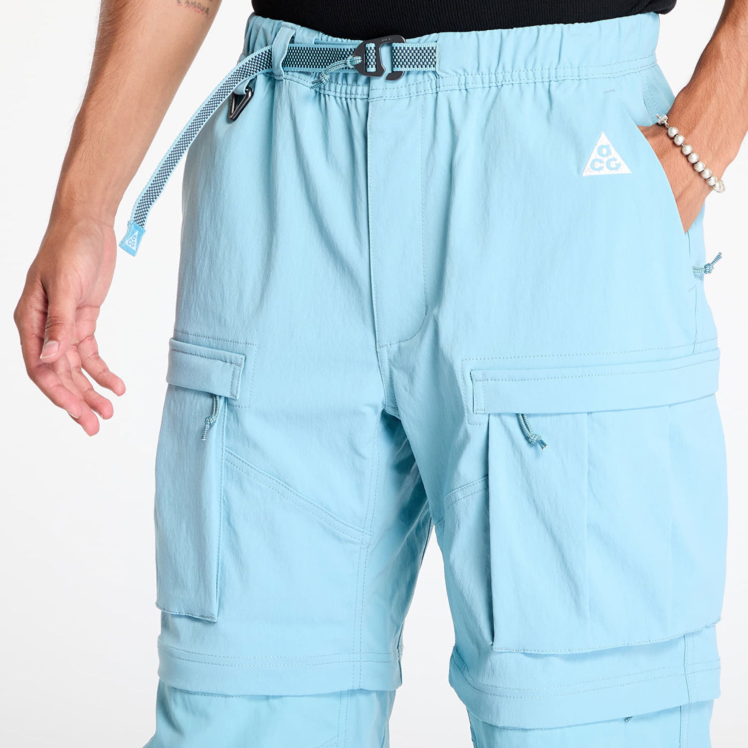 Cargo nohavice Nike ACG "Smith Summit" Cargo Pants Denim Turq/ Armory Navy/ Summit White Tyrkysová | FN0428-464, 1