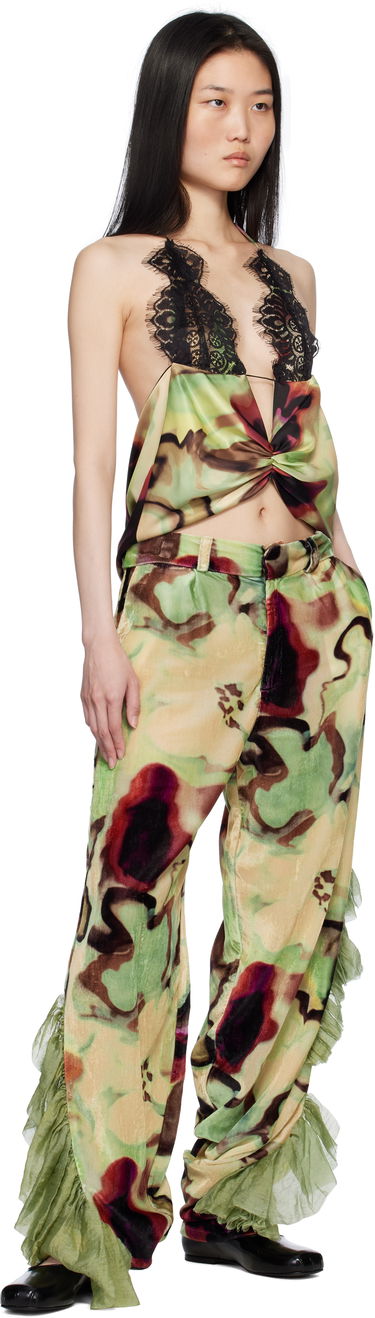 Nohavice Collina Strada Collina Strada Dante Ruffle Trousers Rôznofarebný | XX6026, 3