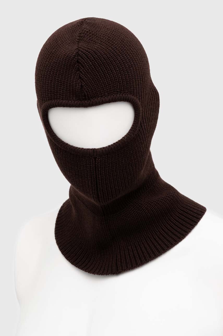 Kulicha Drôle de Monsieur Knitted Balaclava Hnedá | C.BN102.WO009.BN, 0