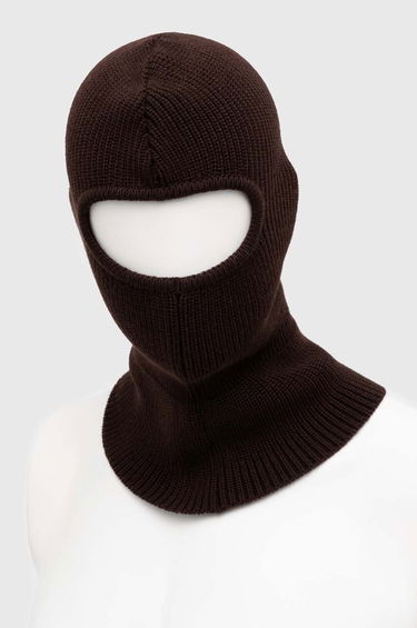 Kulicha Drôle de Monsieur Knitted Balaclava Hnedá | C.BN102.WO009.BN, 0