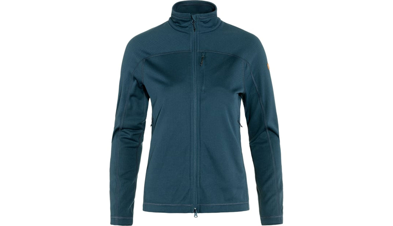 Bunda FJÄLLRÄVEN Abisko Lite Fleese Jacket Modrá | F87142-534, 0