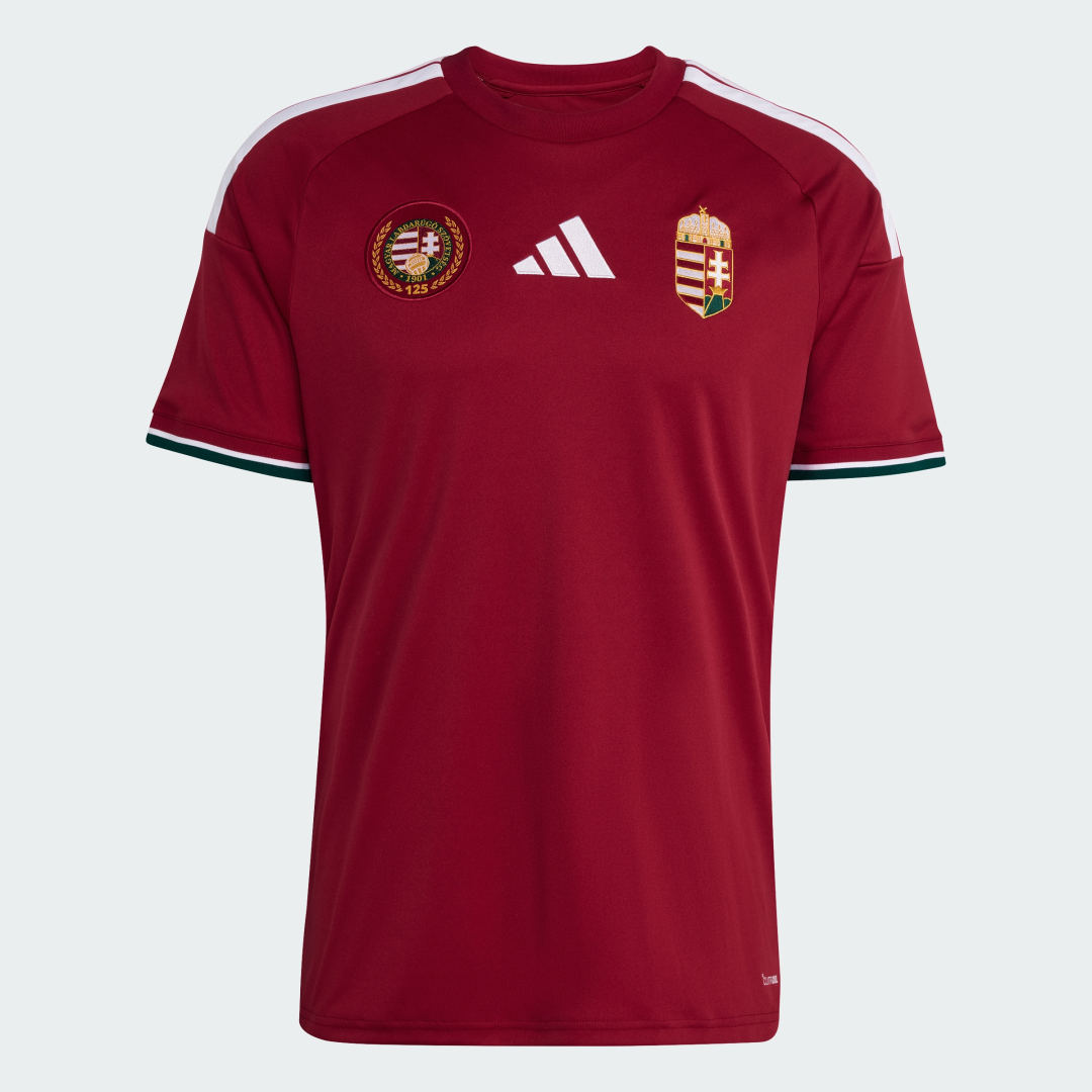 Dres adidas Performance Hungary Home Jersey Červená | JZ6975, 0