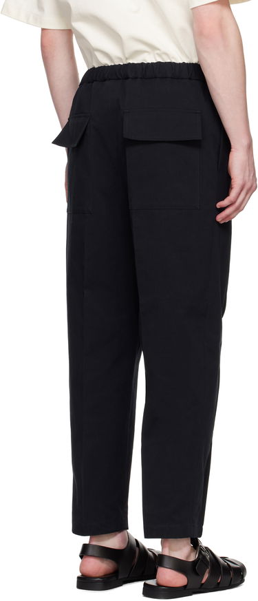 Nohavice Jil Sander Jil Sander Tapered Trousers Čierna | J21KA0012_J45286, 2