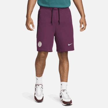 Šortky Nike Paris Saint-Germain Sportswear Tech Fleece - Červen Vínová | FN8481-610, 0