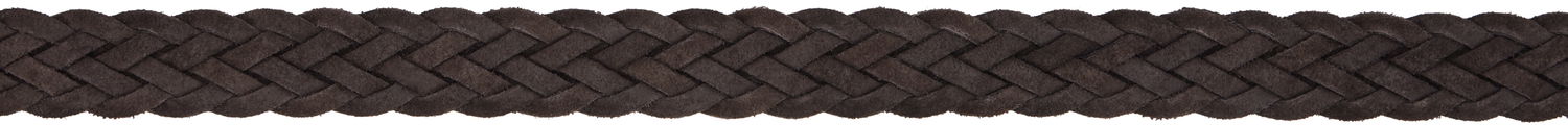 Opasok HED MAYNER Hed Mayner Braided Suede Belt Hnedá | HMMA83006A-HA816, 1