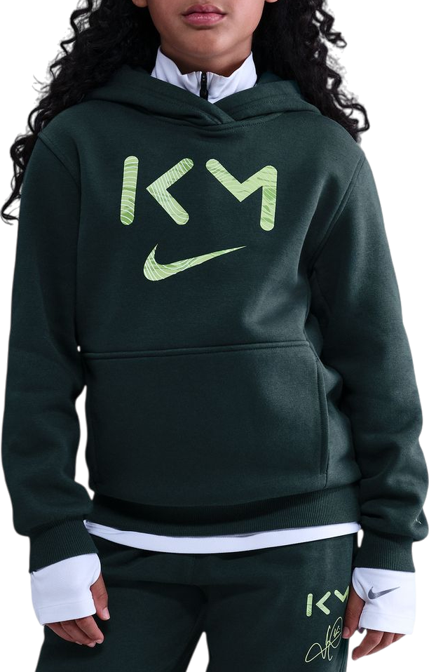 Mikina Nike Kylian Mbappe Club Hoody Zelené | ii1502-390