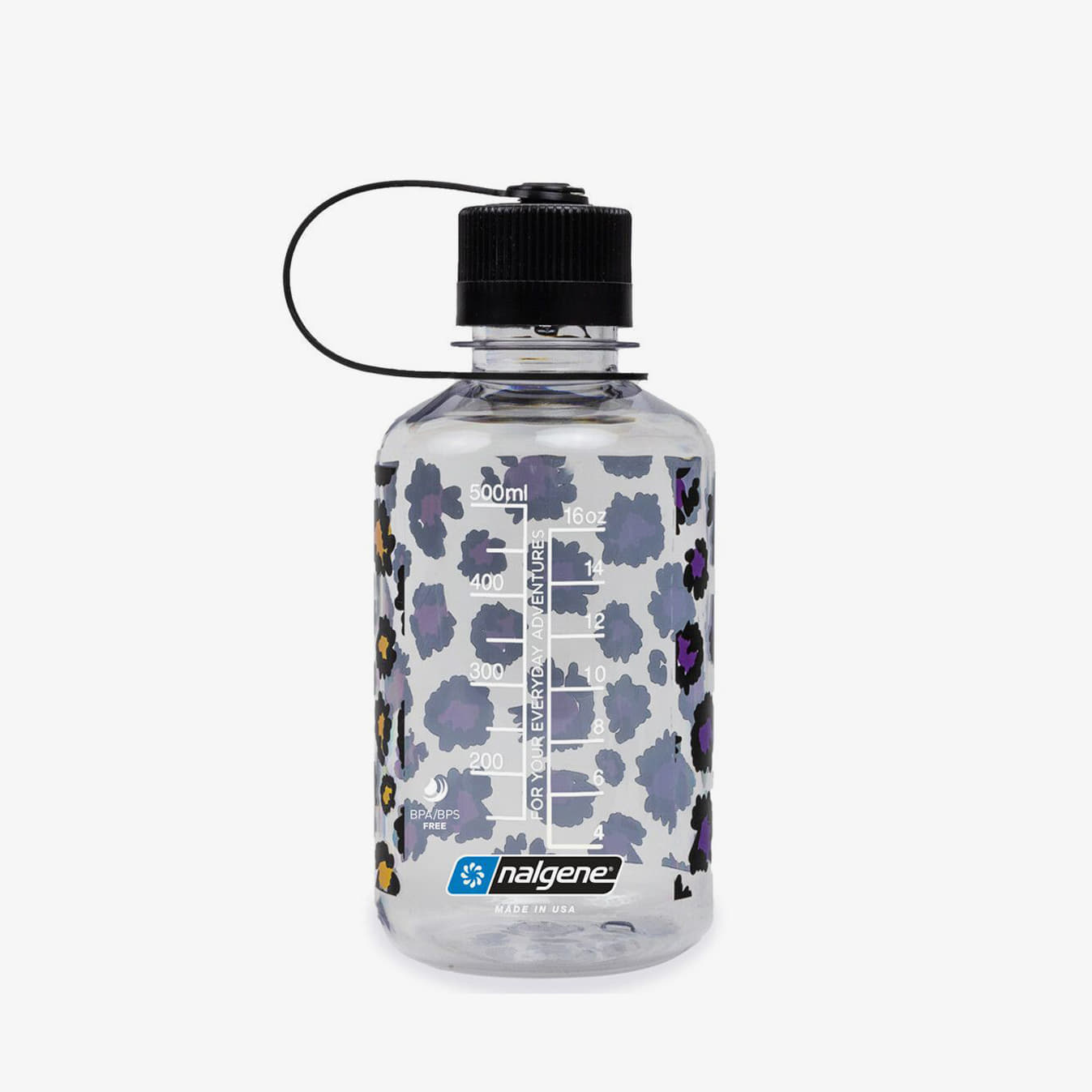 Fľaše Nalgene 500ml Narrow Mouth Rainbow Cheetah Universal Water Bottle Rôznofarebný | 682023-0011, 1