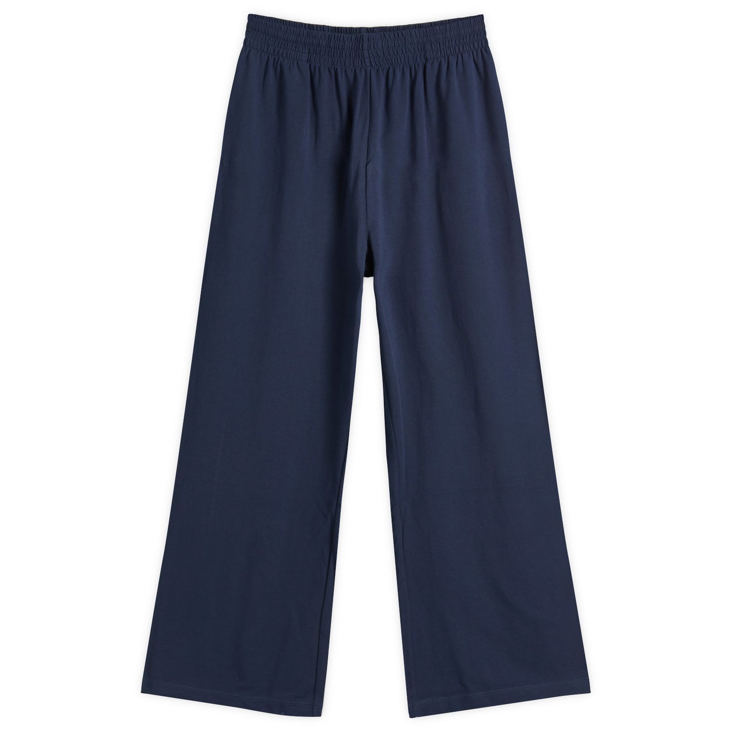 Nohavice SKIMS SKIMS Cotton Jersey Wide Leg Pant Navy | WL-WLG-8232W-NAVY, 0