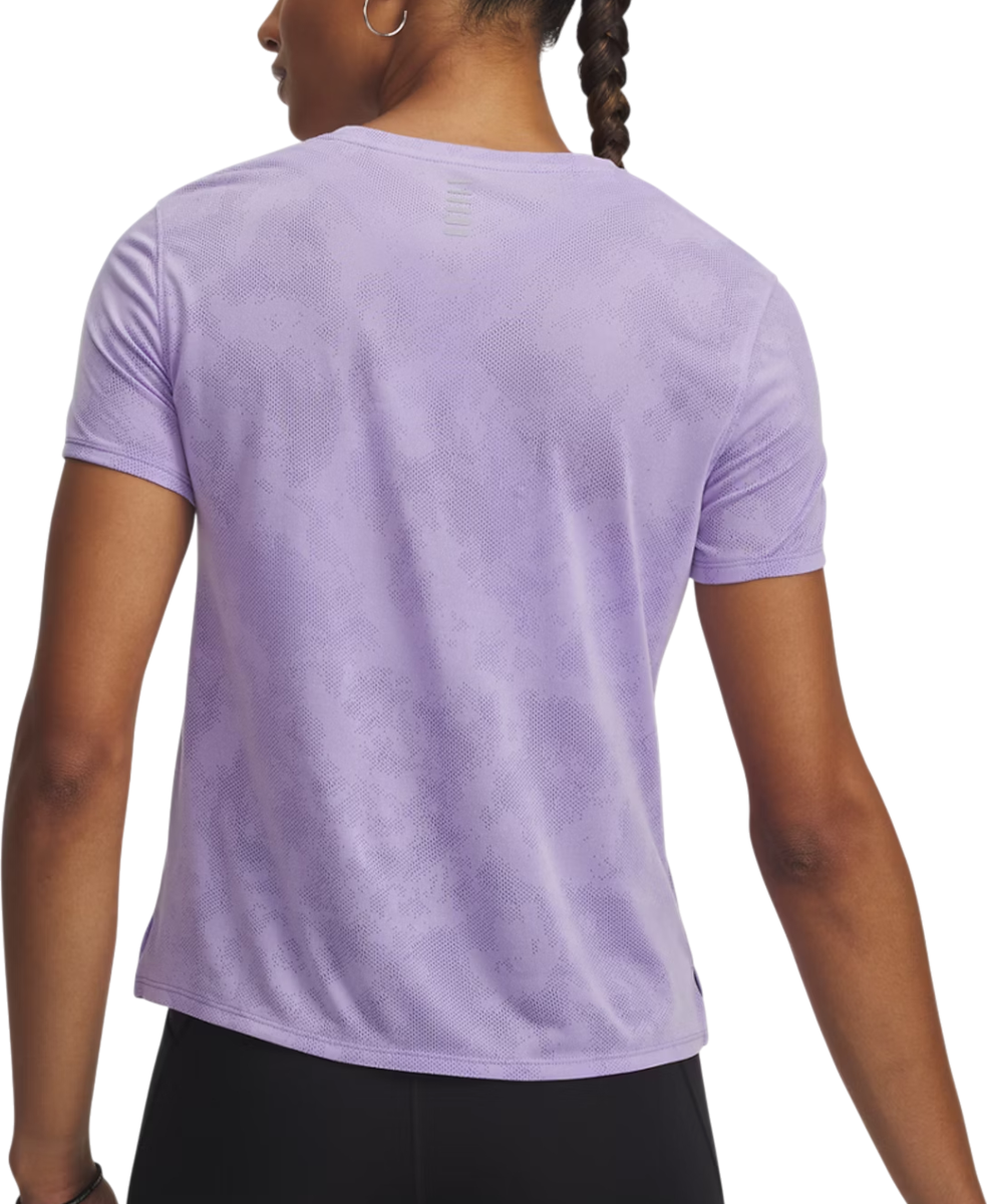 Tričko Under Armour Launch Jacquard Short Sleeve T-Shirt Fialová | 6005096-538, 1