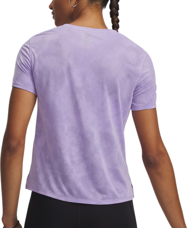 Tričko Under Armour Launch Jacquard Short Sleeve T-Shirt Fialová | 6005096-538, 1