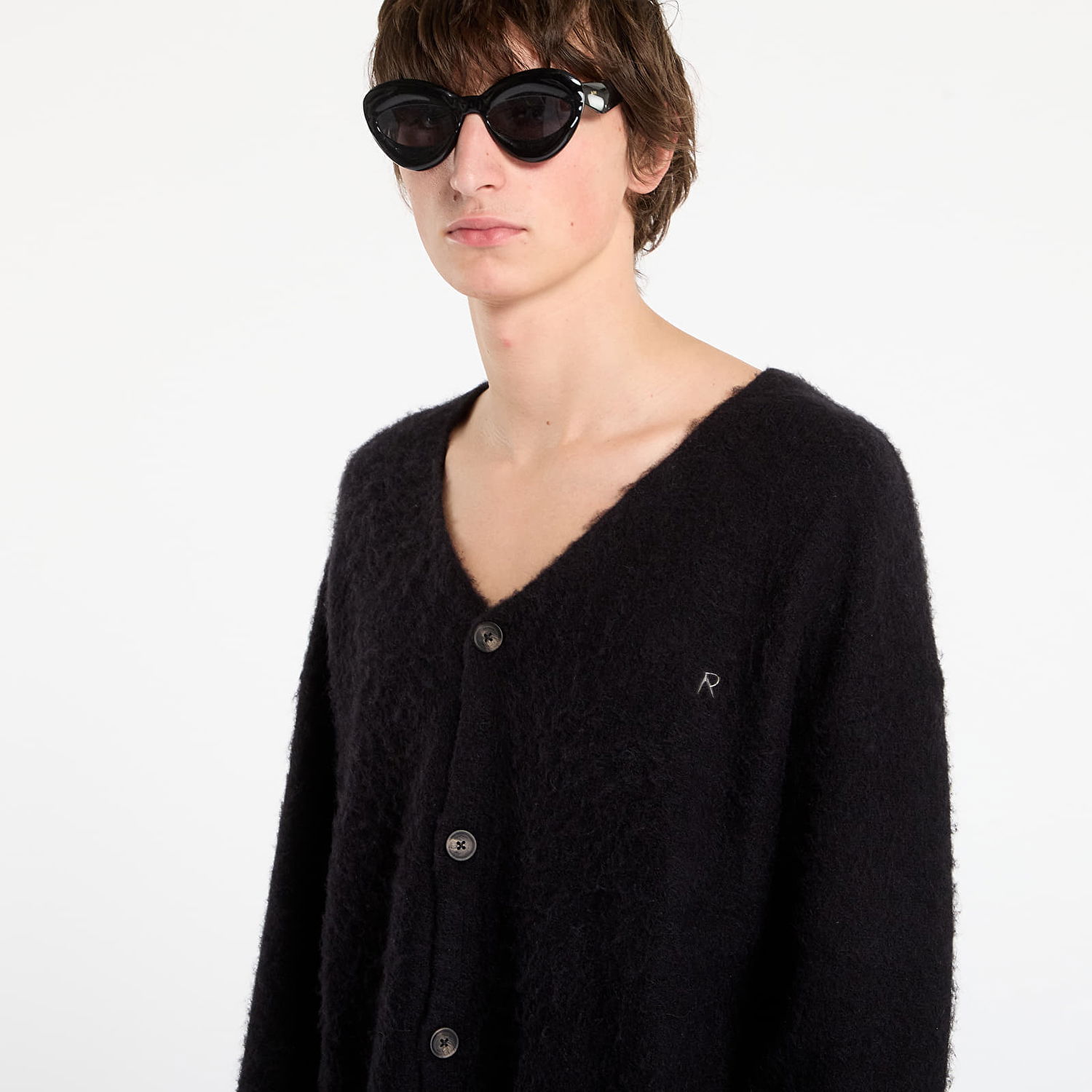 Sveter Represent Clo Textured Knit Cardigan Čierna | MLM100216-01, 1