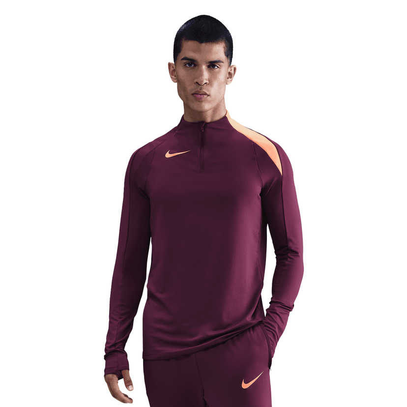 Mikina Nike Dri-FIT Strike Drill Top Vínová | HV6402-610