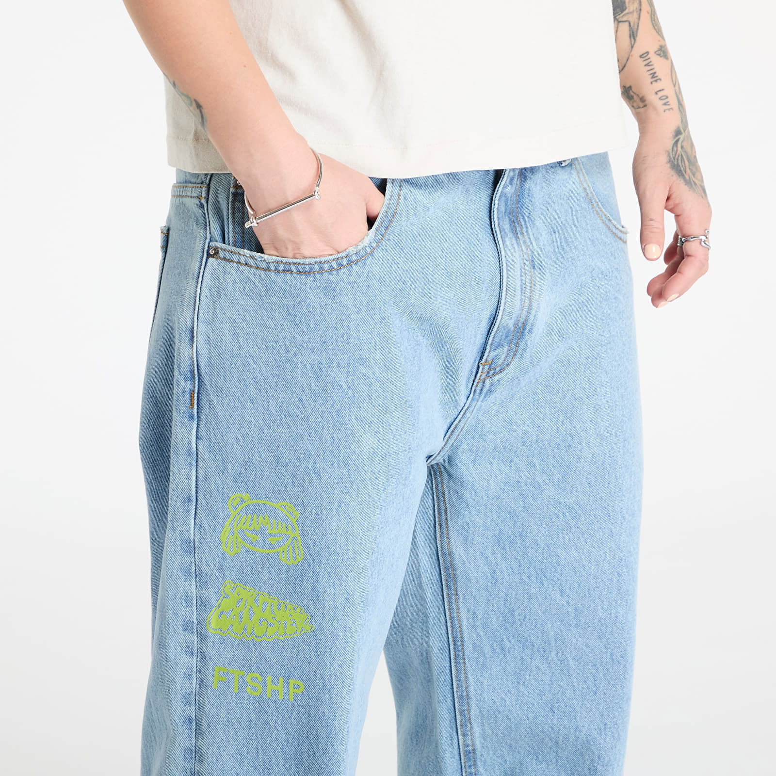 Spiritual Gangster Denim Pants