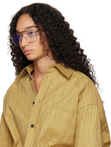 Slnečné okuliare Bottega Veneta Aviator Metal Glasses Metalická | BV1012S-009, 3