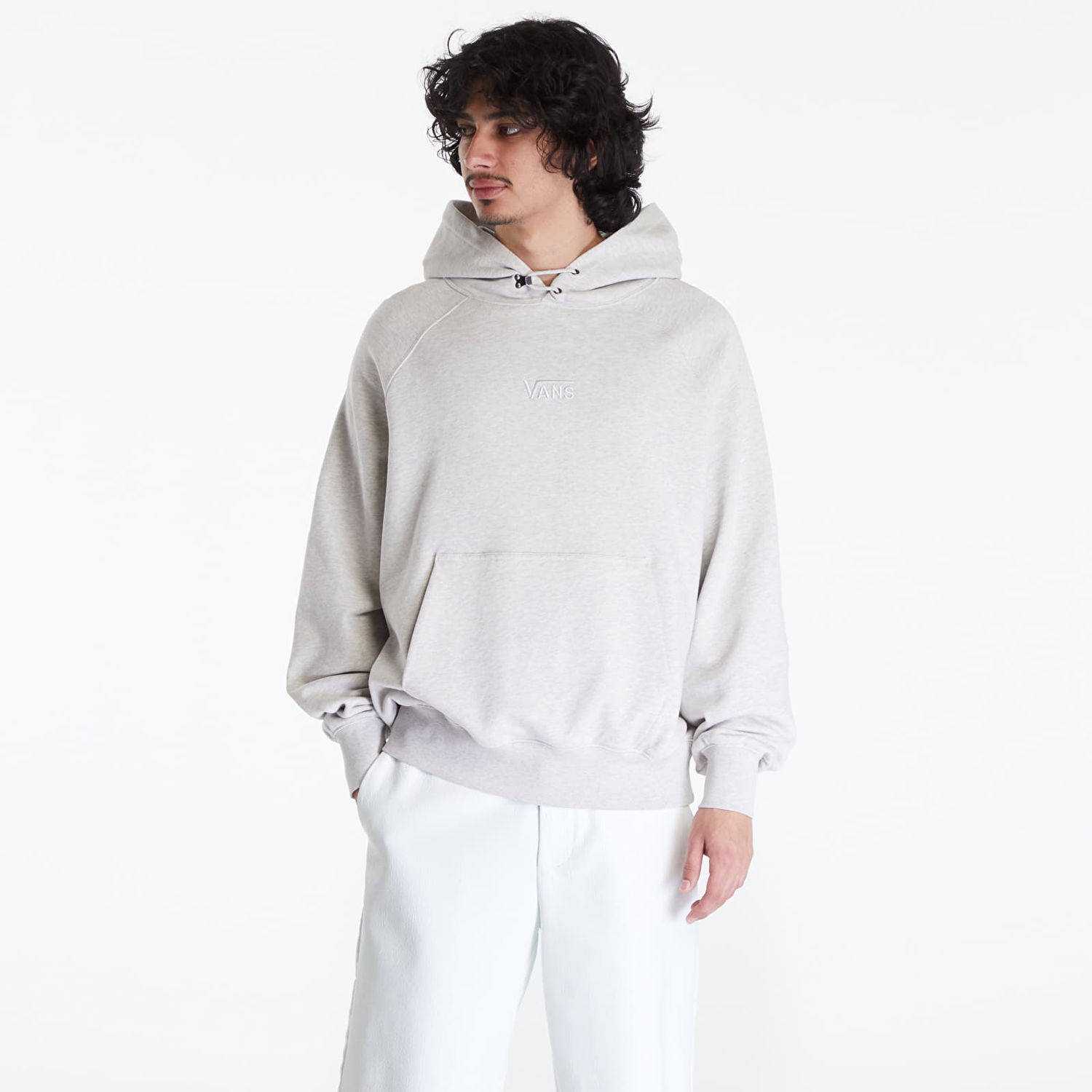 Mikina Vans Premium Standards Fleece LX Hoodie Šedá | VN000GZ1RKZ1, 0
