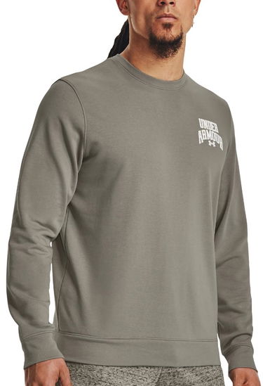 Mikina Under Armour Rival Terry Graphic Crewneck Šedá | 1379764-504, 0