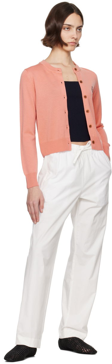 Sveter MAISON KITSUNÉ Bold Fox Head Patch Cardigan Navy | MW00508KT1036, 3