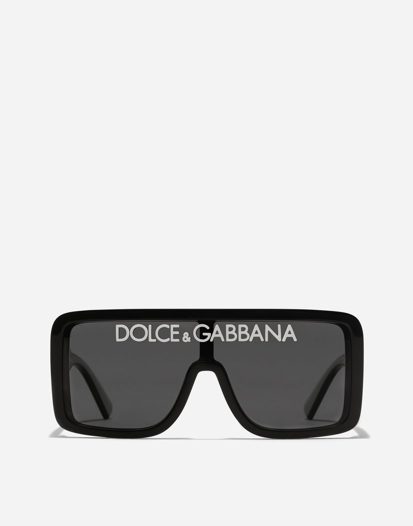 Slnečné okuliare Dolce & Gabbana Dg Logo Acetate Sunglasses Onesize Čierna | VG6204VN1879V000