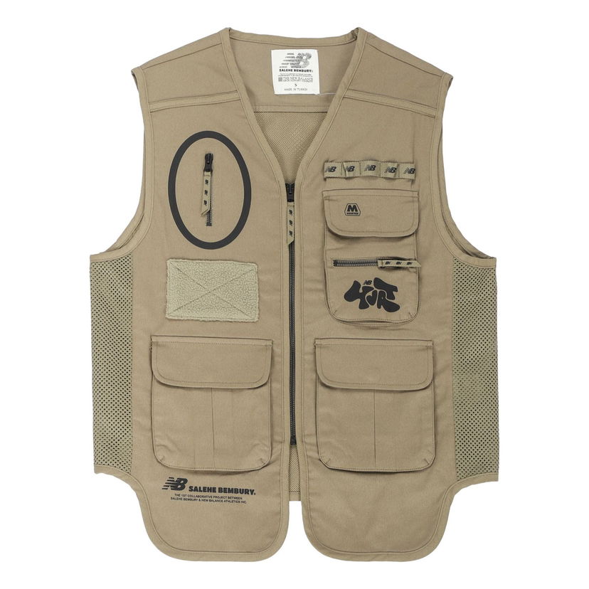 Vesta New Balance Salehe Bembury Yurt Utility Vest Béžová | MV11563-CGN