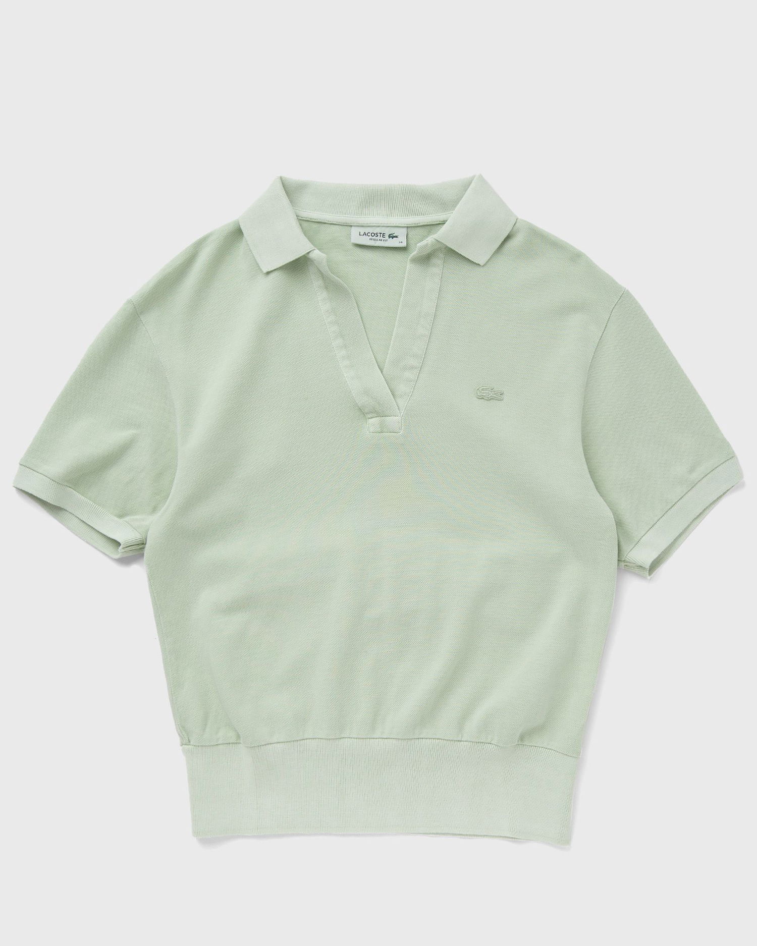 Polo tričko Lacoste Cotton Blend Polo Shirt Zelené | DF7185-IP8, 0
