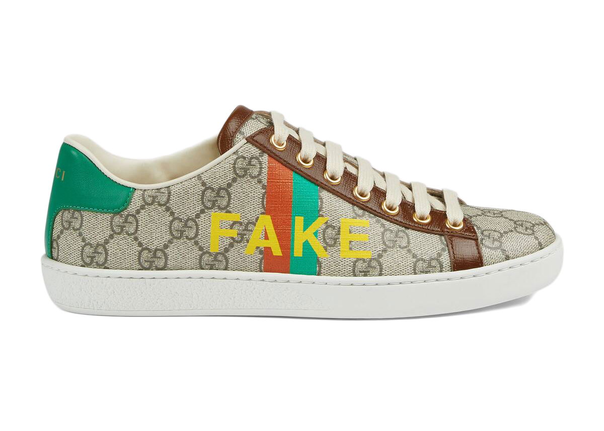 Tenisky a topánky Gucci Ace 'Fake/Not' (W) Béžová | _636359 2GC10 8260, 0