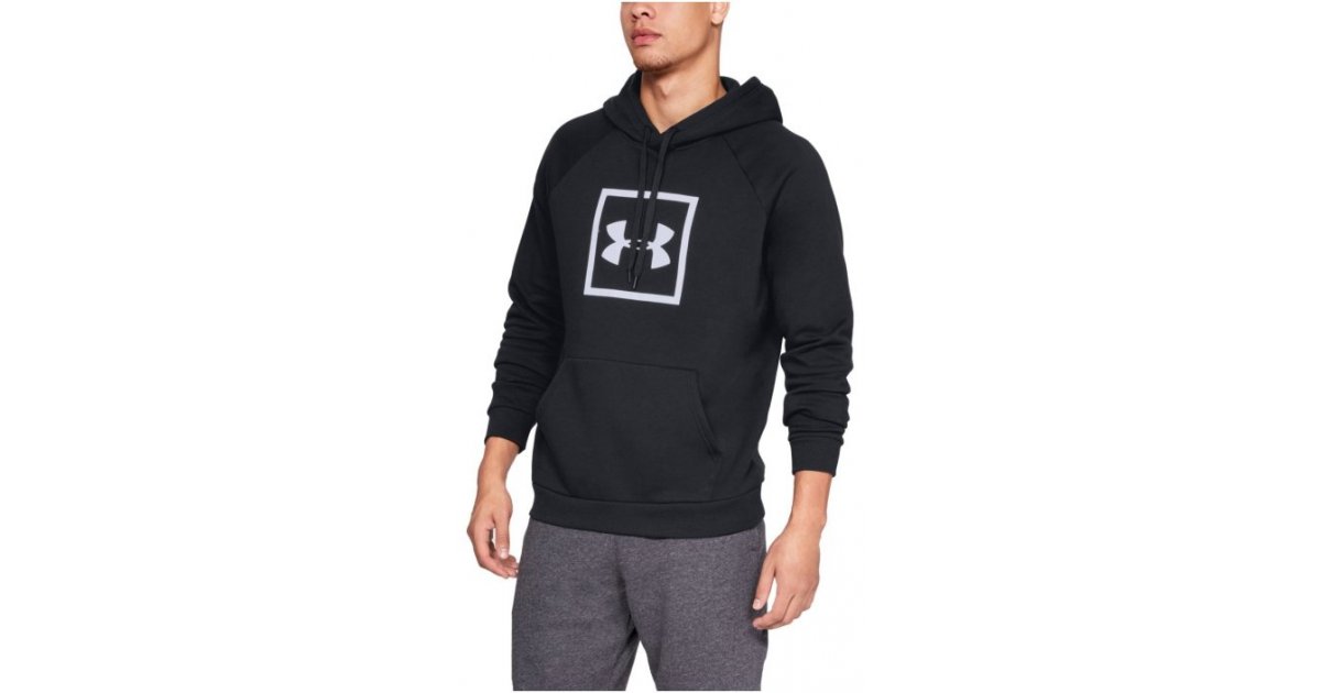 Mikina Under Armour Rival Fleece Logo Hoodie Čierna | 1329745-001, 1