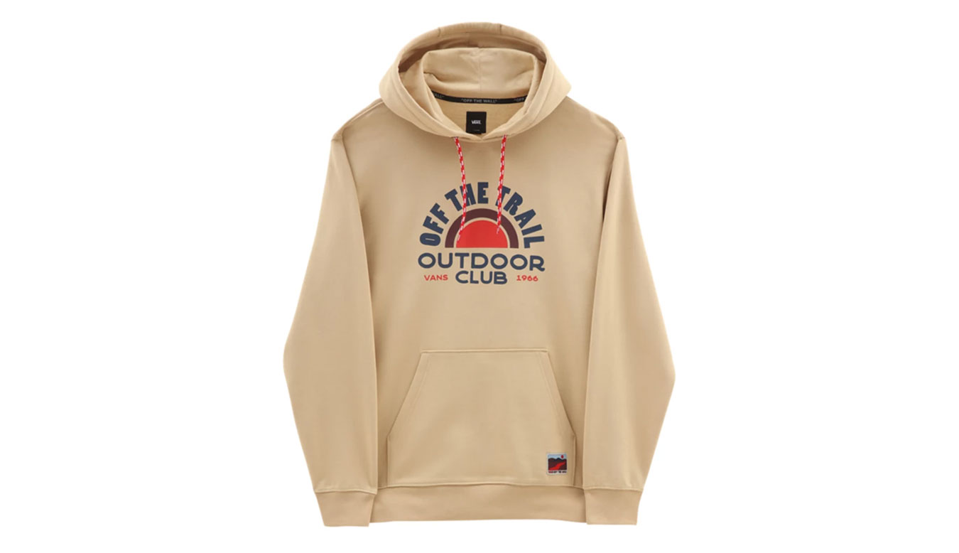 Mikina Vans Outdoor Club Pullover Hoodie Béžová | VN000089YUU, 0