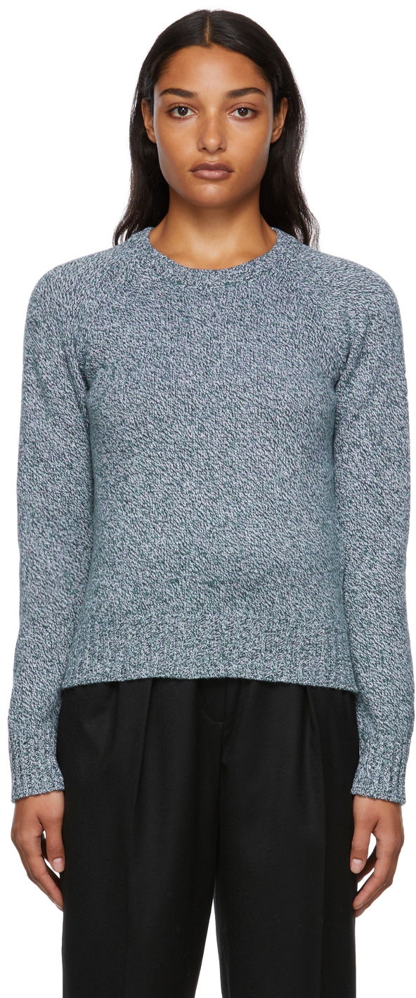 Sveter A.P.C. A.P.C. Alyssa Wool Crewneck Sweater Zelené | WVAXY-F23965