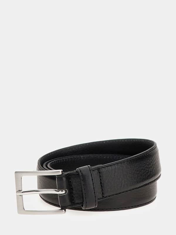 Opasok GUESS Casual Classy Genuine Leather Belt Čierna | BMCCLEP4430, 0