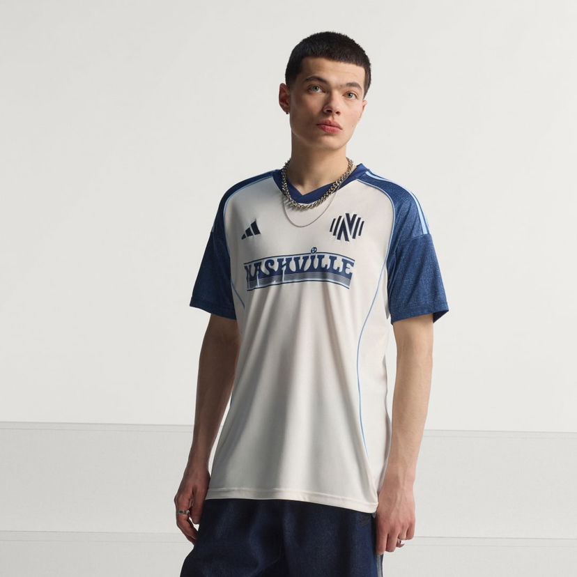 Dres adidas Performance Nashville SC 25/26 Third Jersey Biela | JI7333