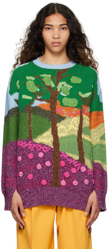 Sveter Stella McCartney Tree Of Life Knit Sweater Rôznofarebný | 6K03373S2384, 0