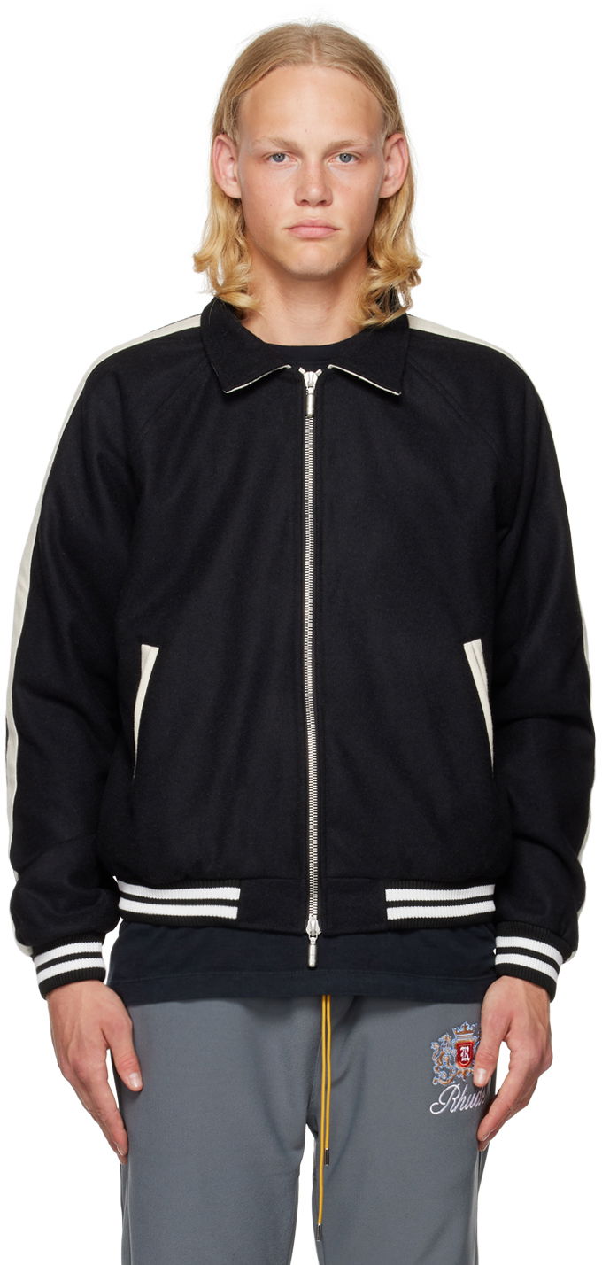 Bomber bunda Rhude Rhude 'Rhude Boys' Bomber Jacket Čierna | RHFW22JA45674372, 0