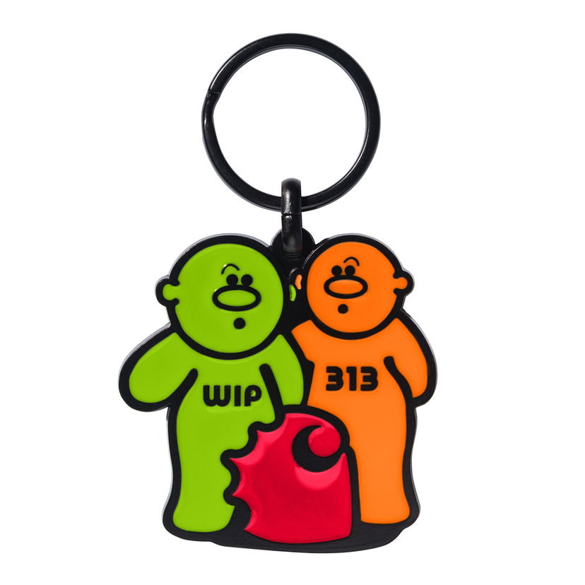 Kľúčenka Carhartt WIP Gummy Keychain Zelené | I033369_18Q_XX