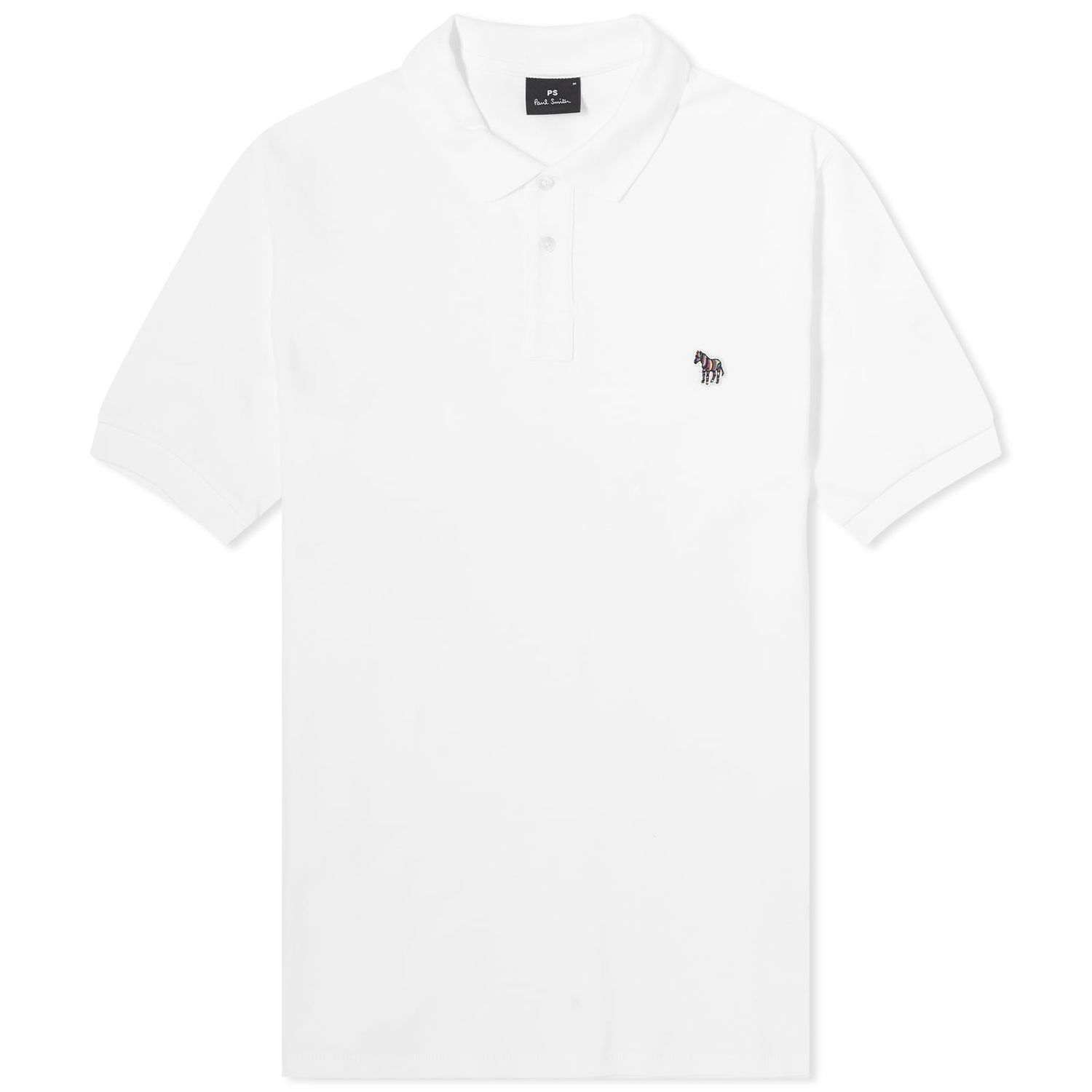 Polo tričko Paul Smith Paul Smith Zebra Polo Shirt, Size Small Biela | M2R-183K-KZEBRA-01, 0