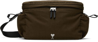 Taška cez rameno AMI AMI de Coeur Canvas Messenger Bag Zelené | ULL022.AW0074, 0