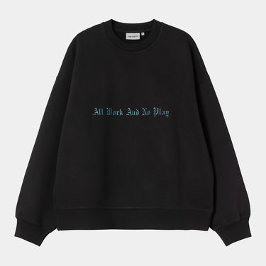 Mikina Carhartt WIP WIP No Play Sweatshirt Čierna | I035609_9, 0