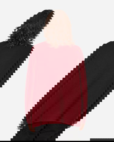 Sveter Levi's Flaired Turtleneck Sweater Vínová | A2980 0000, 3