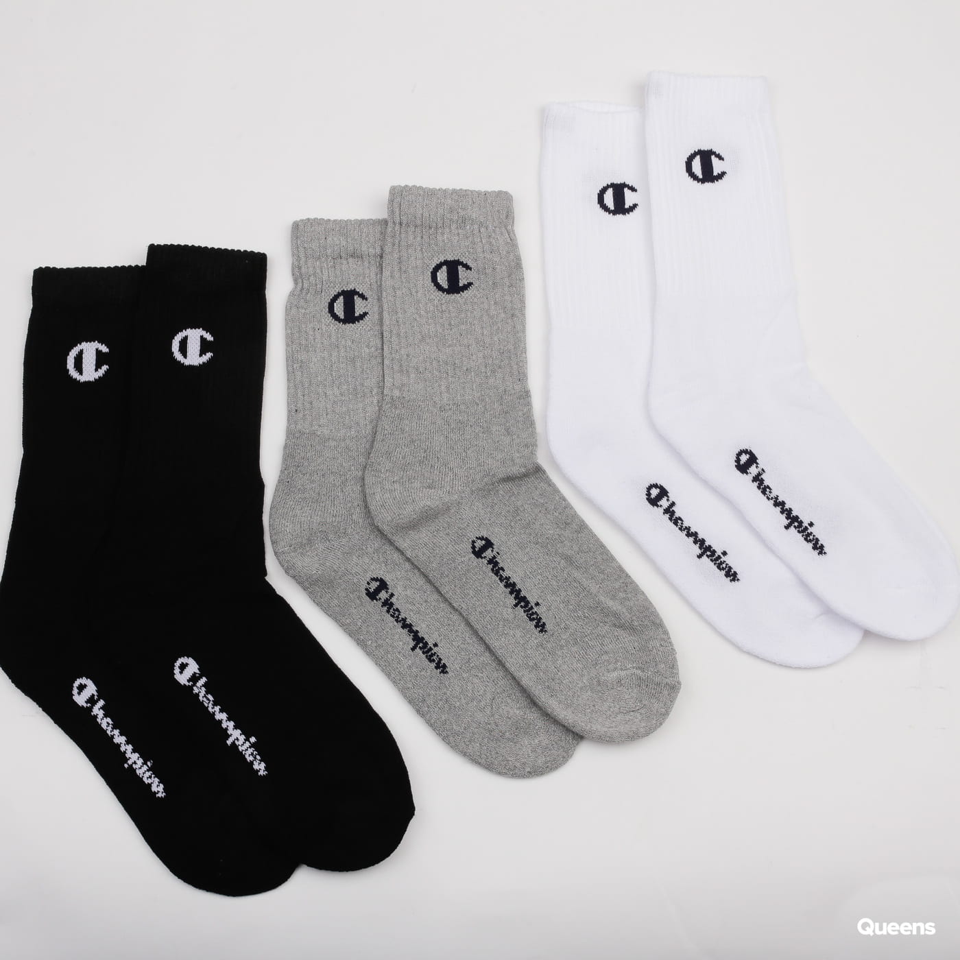 3 Pack Crew Socks