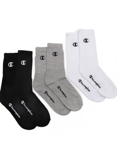 Ponožky Champion 3 Pack Crew Socks Rôznofarebný | Y08QG 8WU