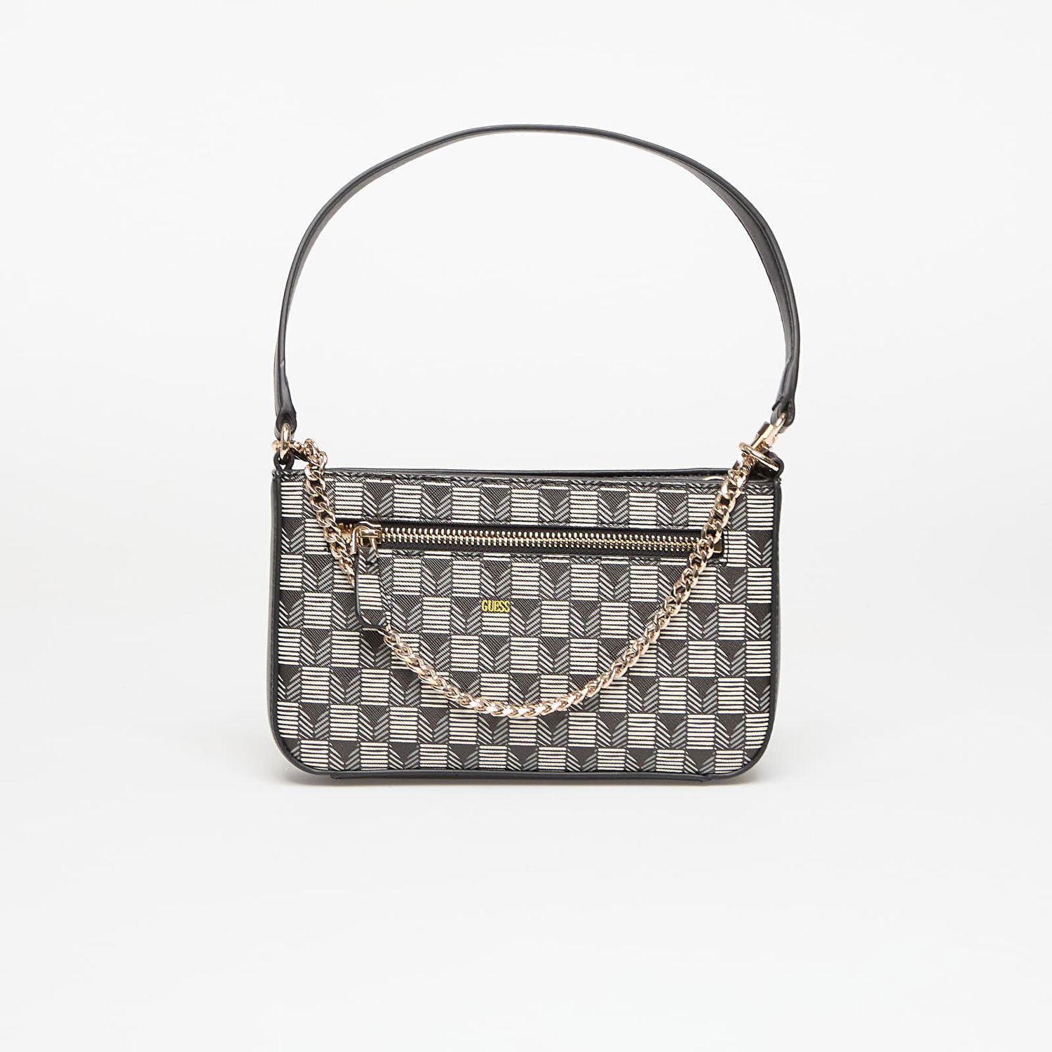 Taška cez rameno GUESS Guess G Wave II Mini Top Zip Shoulder Bag Čierna | HWJT8681720-BLO, 1
